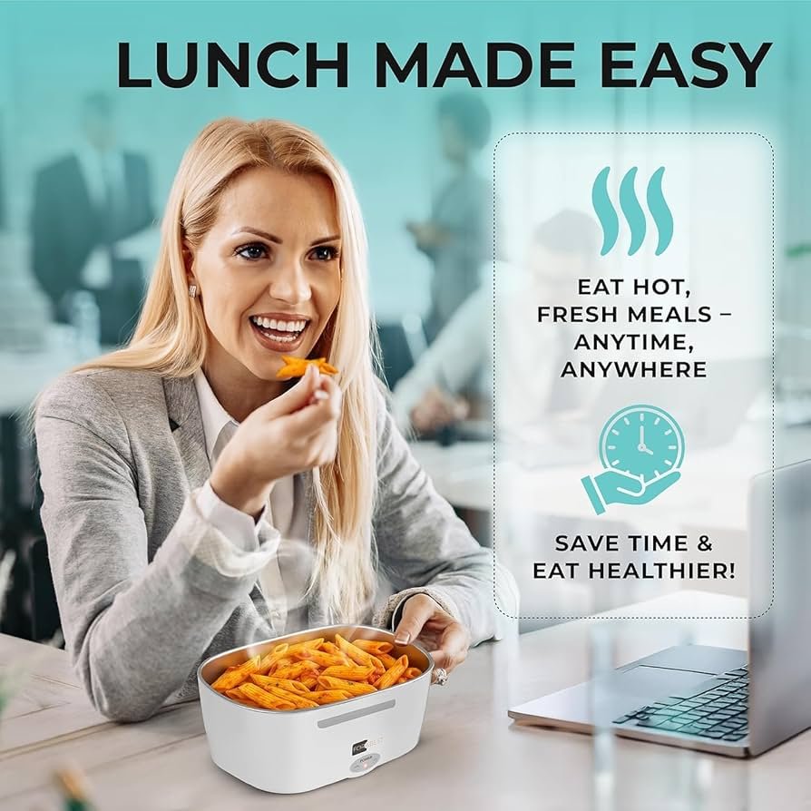 Forabest 80W Electric Lunch Box