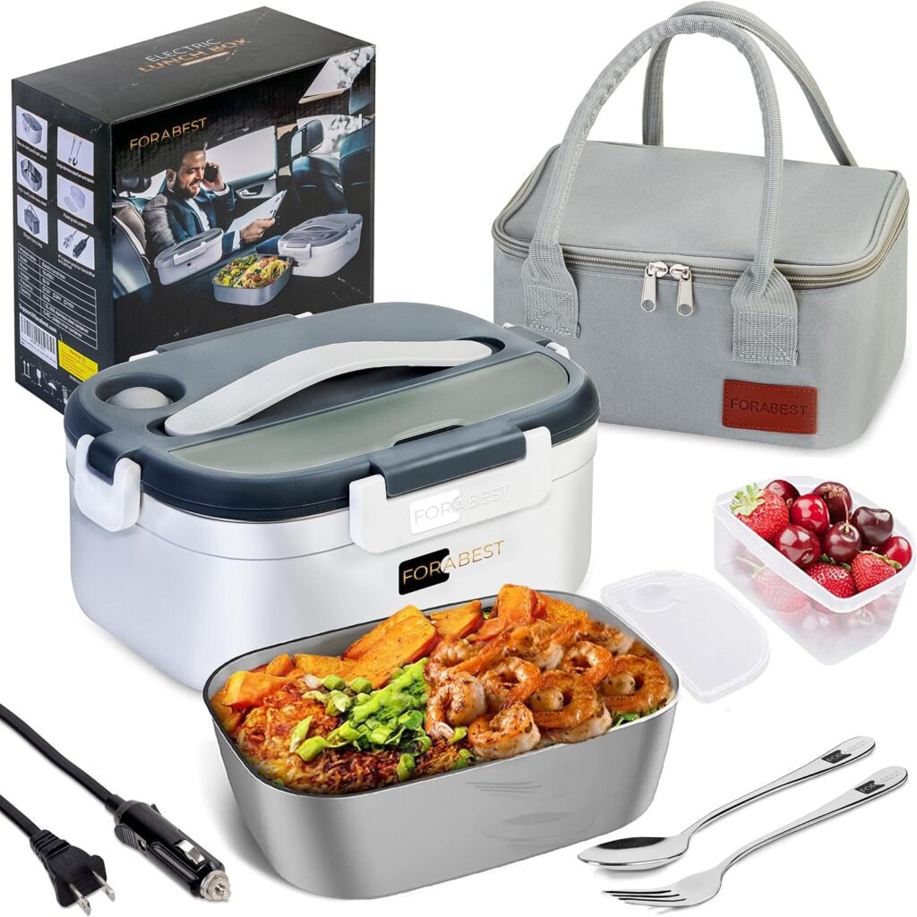 Forabest 80W Electric Lunch Box